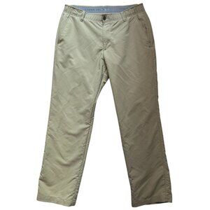 Under Armour Men's Classic Fit Chino Pants Flat Front Stretch Size 36x30 Khaki